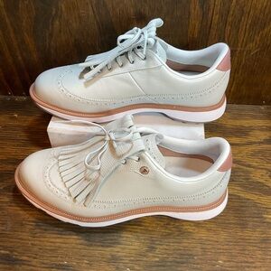 adidas MC Zoysia BOOST Golf Shoes White Pink IH5993 Women's Size 9  Men’s 7.5